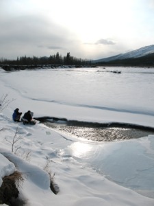 Koyukuk river in Alaska